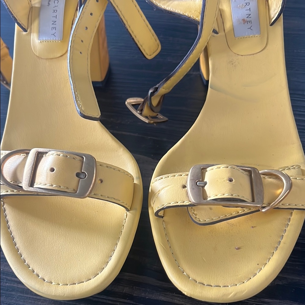 Stella McCartney Yellow Women's Sandals - Picture 5 of 7